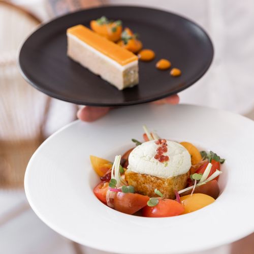 Un dîner à la Villa