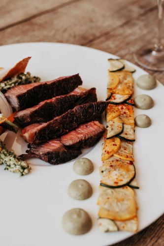 Menu Géron Dadine en 3 temps avec accord mets & vins