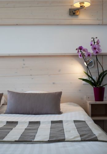 Chambre Double avec Balcon vue lac repas inclus