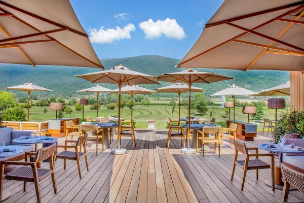 Déjeuner 2 plats au restaurant Le Jardin