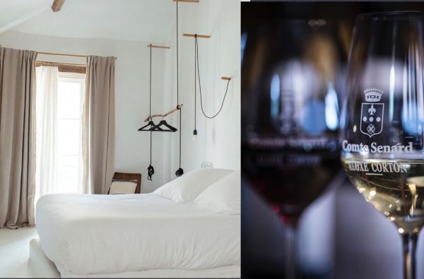 Coffret Cadeau : Séjour en Studio & Dégustation de 6 vins avec visite d’une cave du XIIIᵉ siècle
