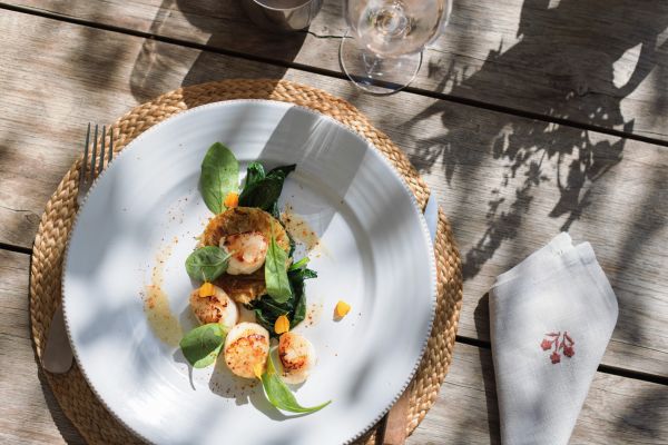 Repas au restaurant Jardin Secret (Etoile verte Michelin)