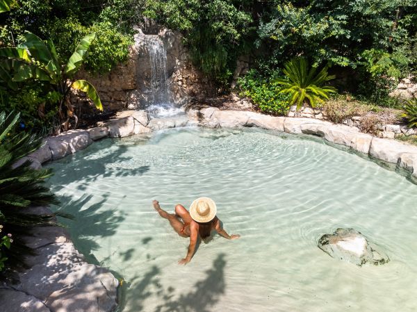 Baignade & Gourmandises au restaurant Jardin Secret