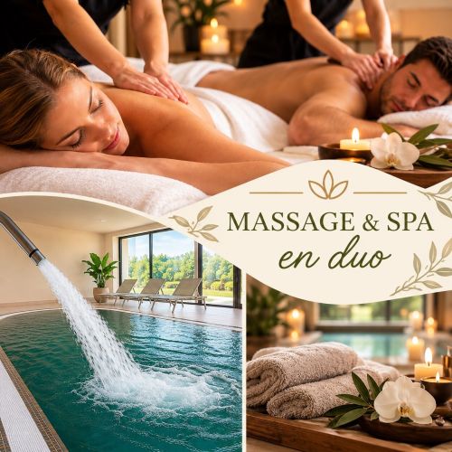 Forfait MASSAGE & SPA  en DUO