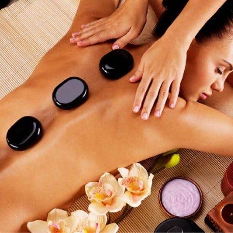 Massage aux pierres chaudes 90mn